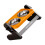 Durability Rustless Steel Cats Feeding Bowl Nonslip-Oranges 1