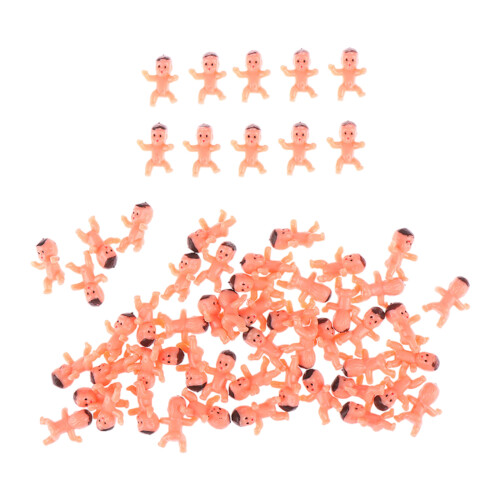 Fascinating Little Plastic Baby Dolls Collection-100pcs