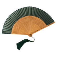 Folding Fan With Silk Design Excellent For Enhancing-11