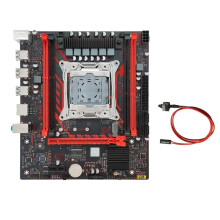 X99 DDR3 Motherboard X99 P3 LGA2011 Q57 Chipset Motherboard+ Cable Gigabit Ethernet with M.2 NVME/NGFF Slots