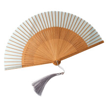 Portable Folding Fan With Silk Finish Great As A Fashion-13