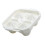 4 Cavity Crystal Shape Large Ice Block Tray With Lid For 1