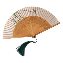 Portable Folding Fan With Silk Finish Great As A Fashion-5