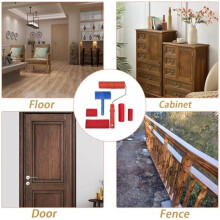 7Pcs Wood Grain Tool Set Wood Grain Painting Tool Wood Grain Roller Wood Texture Paint Tool DIY Pattern Painting Roller