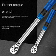 Chave de Torque de 10-60 N.M com Encaixe Quadrado de 3/8 Polegadas e Precisão de 3% para Bicicletas e Automóveis