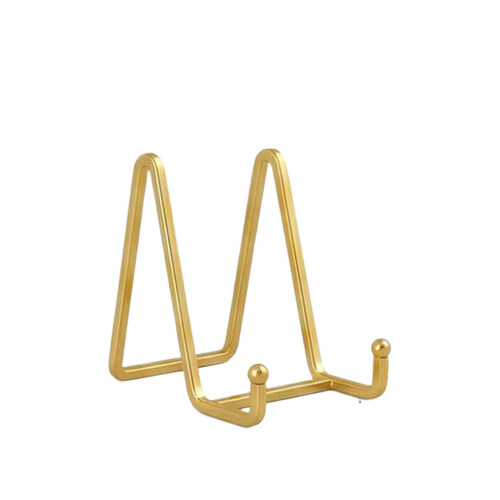Elegant Iron Picture Frame Support Bracket Durable-M