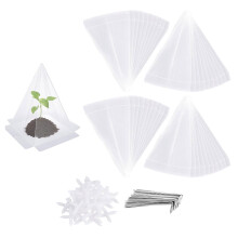 Transparents Plant Protectors For Seedling Sun Frosts Snail Bird