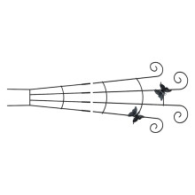 Kletterpflanzengitter aus Eisen, kleines Gitter-2 Schmetterlinge
