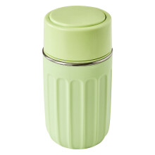 Modische Kühlbecher-Wasserflasche aus Edelstahl mit-Grün