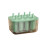 Multi Cavity Plastic Ice Lolly Tray Large Capacity 8-Green 1