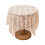 Stilvolle Tischdecke aus Polyester mit-135x135 Reisfarbe 1