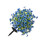 Keine Wartung, Kunststoff-Veilchen-Eukalyptus-Blumencluster-Blau 1