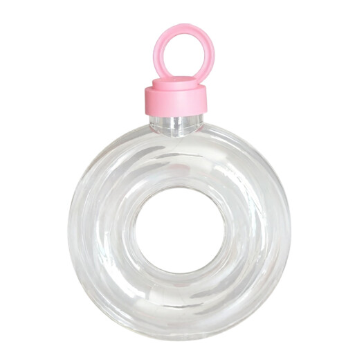 Water Carrying Bottle With Convenient Wrist Attachments-Pink 1