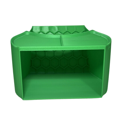 Artificial Tunnel Cave for Decorating Fish Tanks-Green L