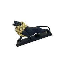 Lions Statue Decors Lions Sculptures for Home,Office-Black
