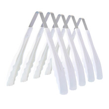 Plastic Food Tongs With Serving Tray For Kitchen-5 food clips