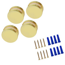 3-5Mm Frameless Mirror Mounting Hardware Zinc Alloy Mirror