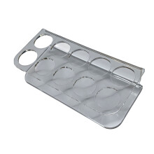 Portable Organizers With 10 Slots Sturdy Acrylic Construction