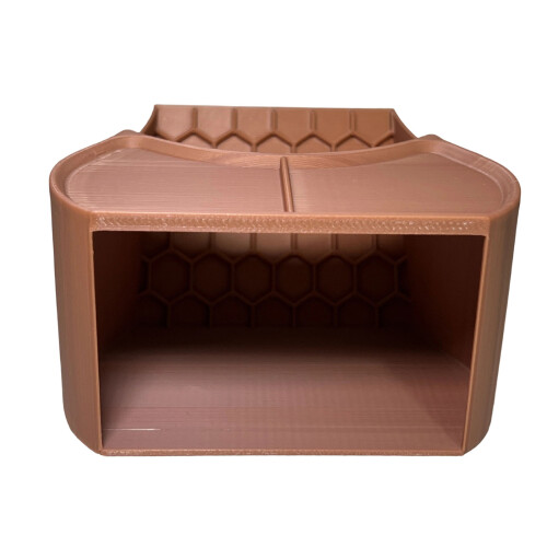 Resting Hideaway for Fish Tanks Aquarium Decorations-brown S