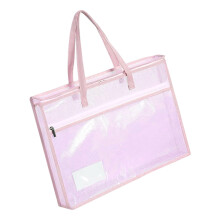Sewing Organiser Storage Bags With Zippered Closure For-Pink