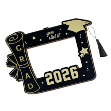 Wooden Graduation Picture Frame Class of 2026 Graduate-2515 2