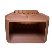 Hermit Crabs Artificial Hideouts Beautify Aquarium-brown L
