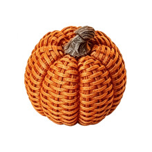Artificial Pumpkins Fall Decorations Harvest Decorative-Orange