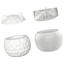 Multipurpose Owl Silicone Mould For Art And Baking Heat