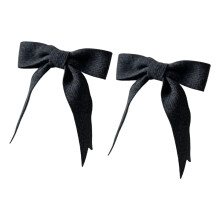 Polyester stoffen strikken Gordijn tiebacks voor-Donkergrijs