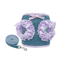 Harnais pour chien durable pour petits chiens sans-L Bleu