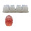 Flexible 8 Compartment Silicone Cake Molds Baking Mould For-2 1