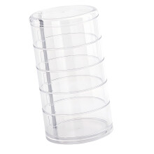 Multilayer Rotating Clear Belt Display Storage Box With 360-3