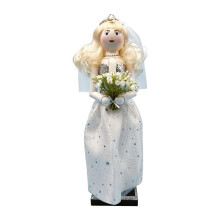 Handgefertigte Hochzeitsnuss-Statue,-LL0156