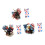 High Transparency PET Static Decal For-1509 three piece set 1