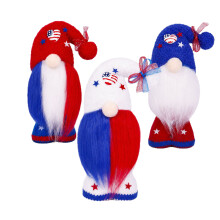 Set van 3 stoffen poppendecoraties voor de Onafhankelijkheidsdag