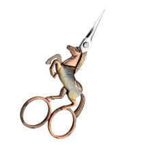 Retro borduurschaar Ergonomische handgreep Stoffenschaar-Bronzen