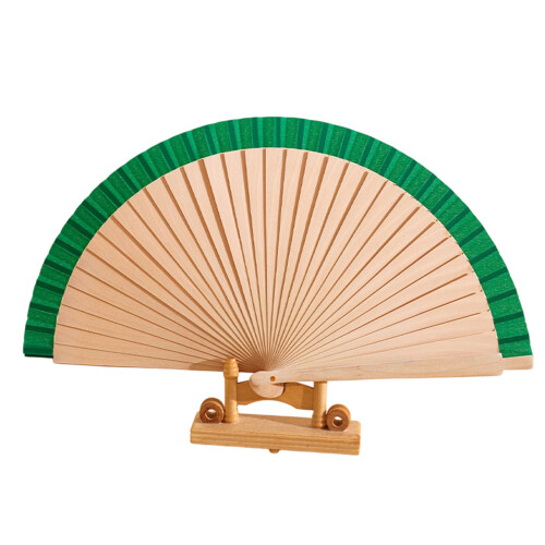 Houten handventilator Decoratieve handventilator,-Groente