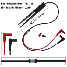 Capacitor Clip Multimeter Test Leads SMD SMT Chip Test Clip for Capacitance Inductance Resistor Measurement Test Tool