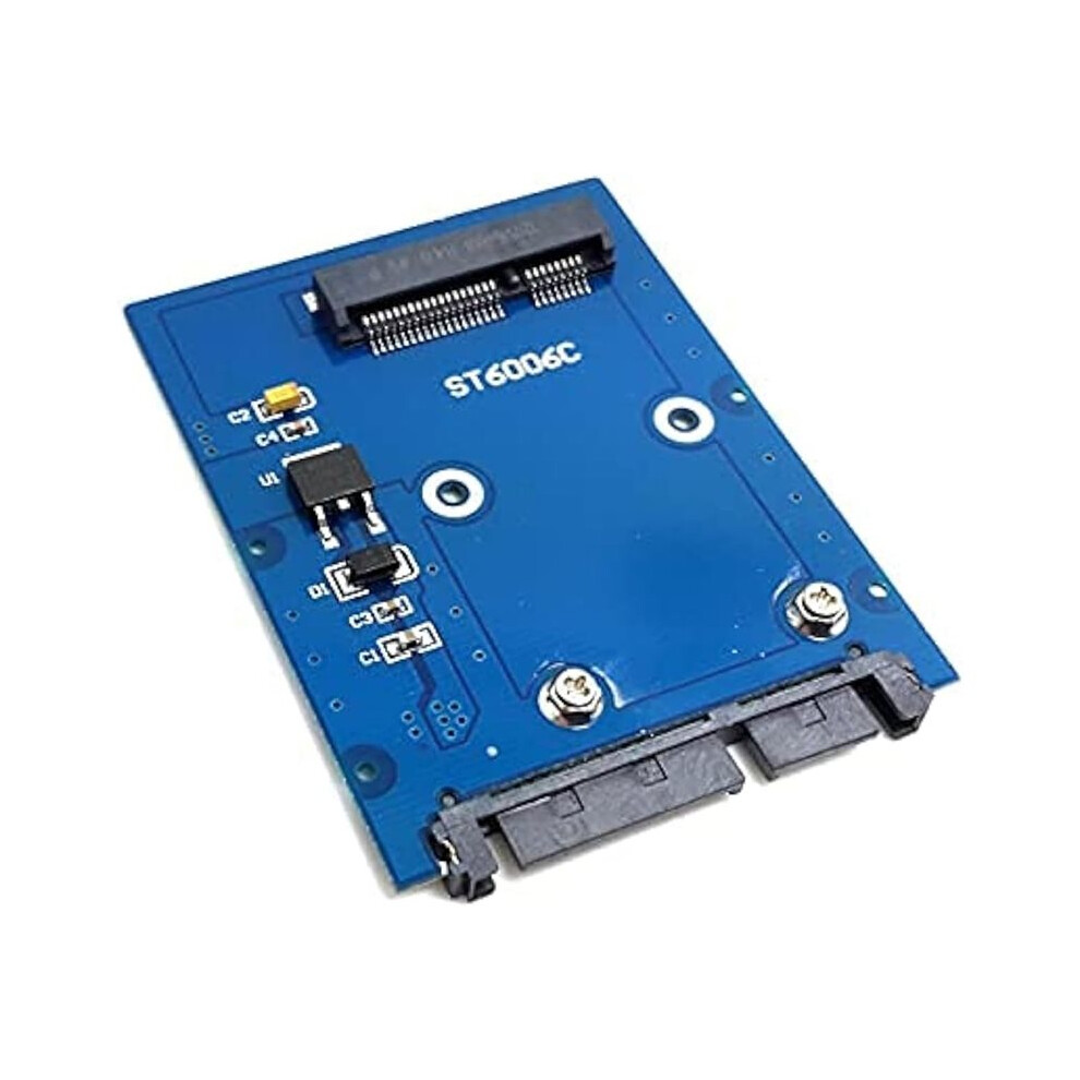Slim Type Pci-E Msata Ssd To 2.5" 3.0 22Pin Hdd Adapter Hard Disk Pcba 4711602604171