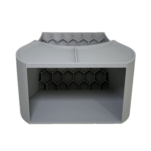 Plastic Hermit Crabs Shelter Cave Hideaways 3D Print-Gray L