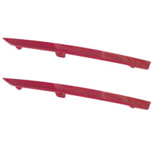 2X 63147847165 Odblask Tylnego Lewego Zderzaka Czerwony dla Serii 3 F30 F31 M Sport 2012 +