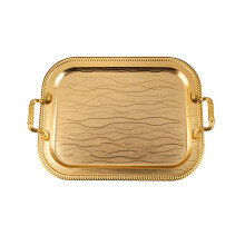 Wunderschöne goldene Backform, perfekt für Leckereien und-L