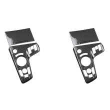 4 Pçs Fibra de Carbono Carro Console Central MudançA de Marcha Painel Tampa Moldura GuarniçãO para Sportage NQ5 2022