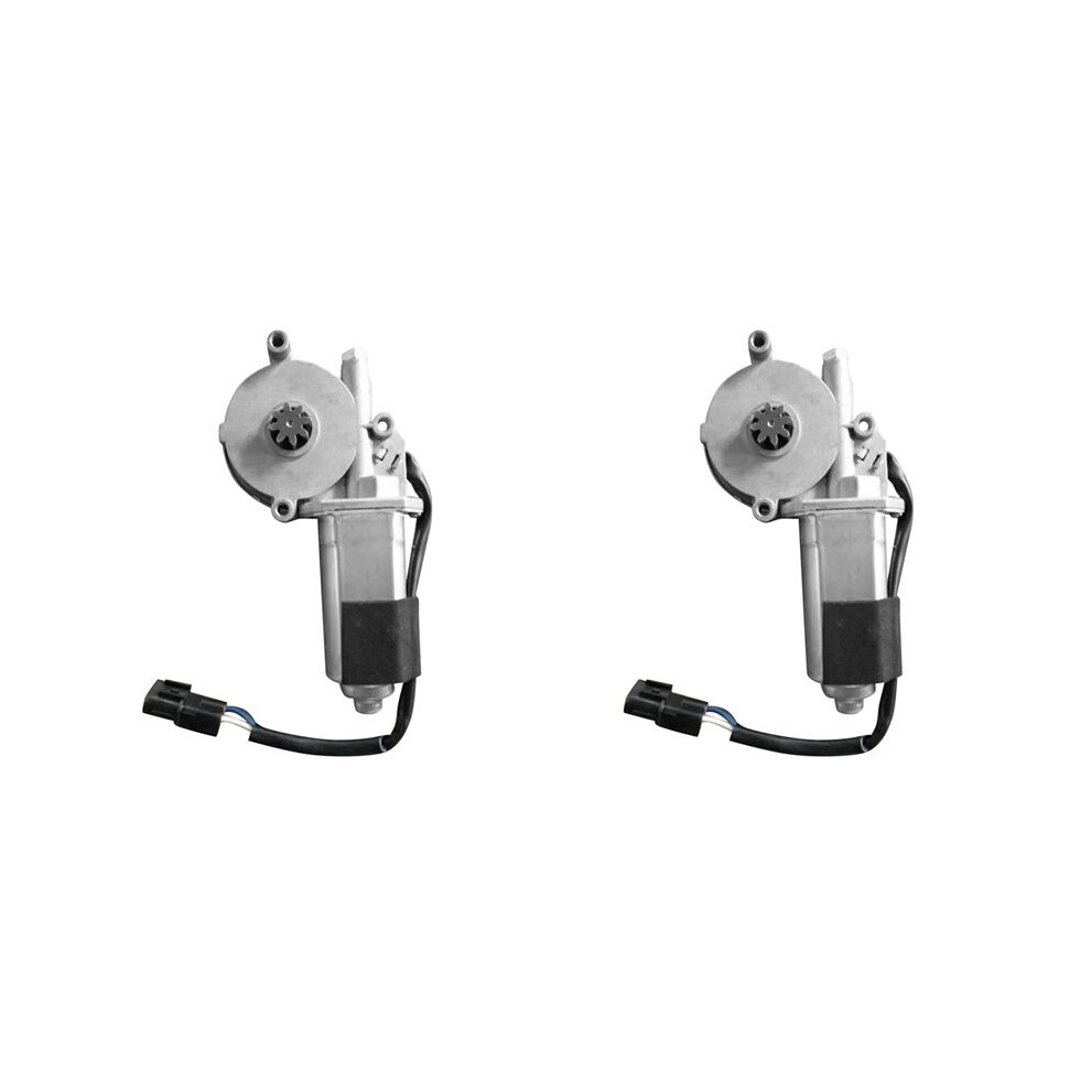 2X Left 8979894780 24V Power Window Motor For Elf Nkr Npr Nqr Window Glass Lift Regulator Engine 6034116800715