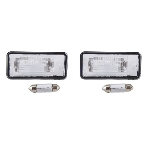 2X 8E0807430A Eclairage de Plaque D'Immatriculation ArrièRe LED pour  A6L A4 A8 A3 Q7