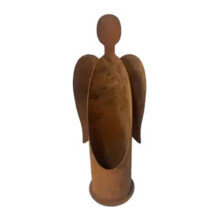 Angel Figurines Tealight Candle Holders Romantics Yard Art