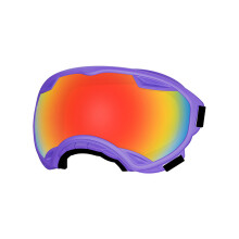 Verstellbare Hundesonnenbrille mit vollständiger Sonnen--Lila S
