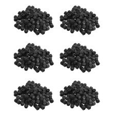 PG7 Schwarz Nylon Wasserdichte Zugentlastung, Kabelgriff, Kabelverschraubung 3,5-6 mm 300St