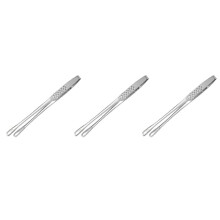 3X 9.4-Inch Tweezer Tongs,Kitchen Tweezer Tongs,Extra-Long Stainless Steel Tweezers Tongs,Long Food Tongs with Precision