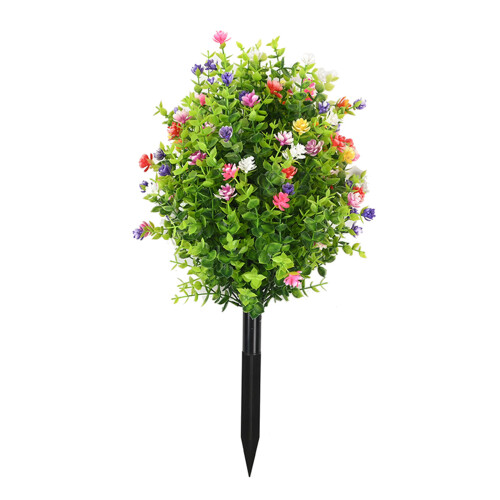 Bunter künstlicher Blumenstecker aus Kunststoff-Gemischte Farben